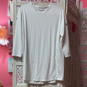 Under Armour Men's Long Sleeve Tee - White Size: Large